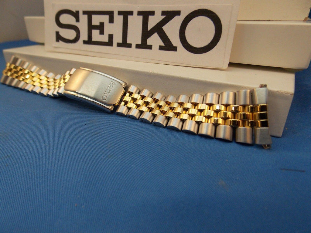 Seiko WatchBand SDA326 SGF422 Two Tone Bracelet 20mm – WristWatcher