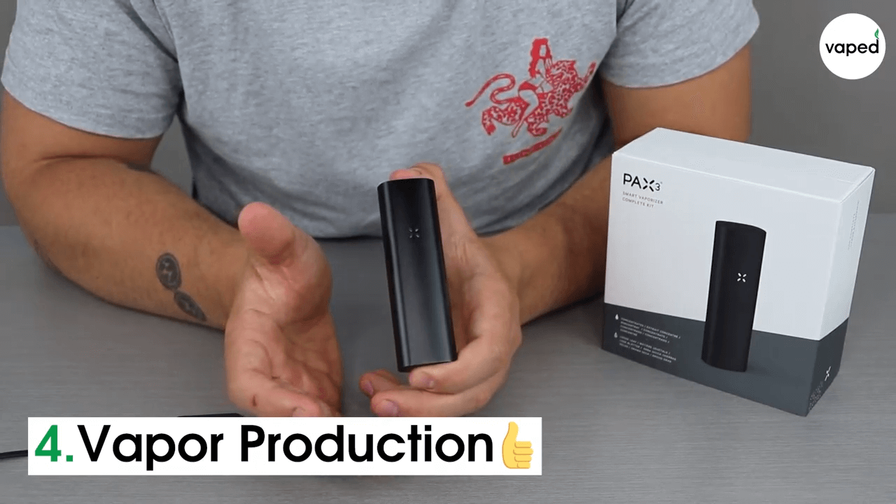pax 3 vapor production