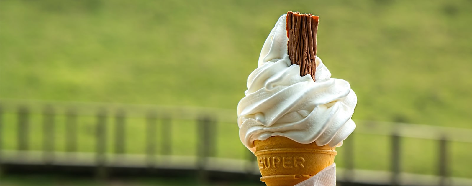 Le stand de Glaces Italiennes