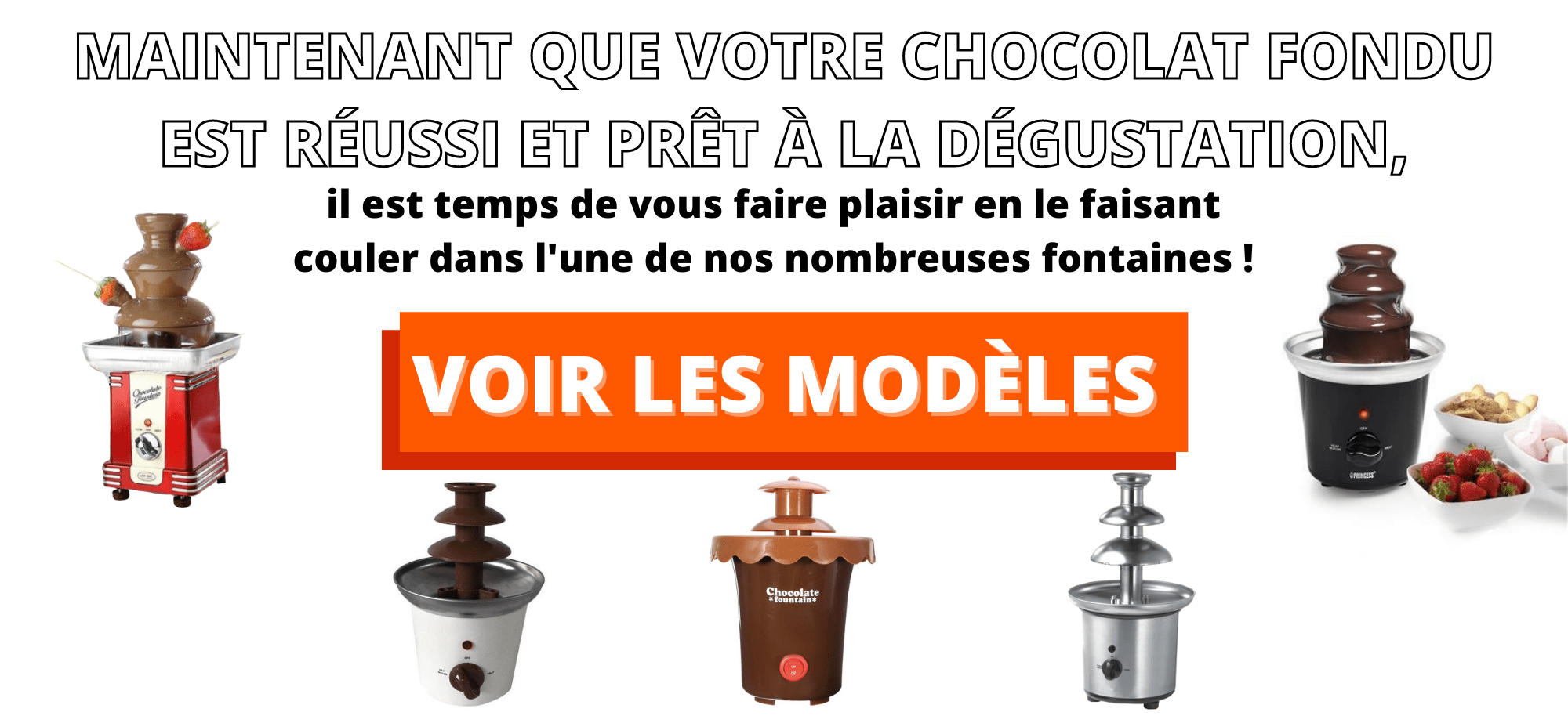 fontaine a chocolat