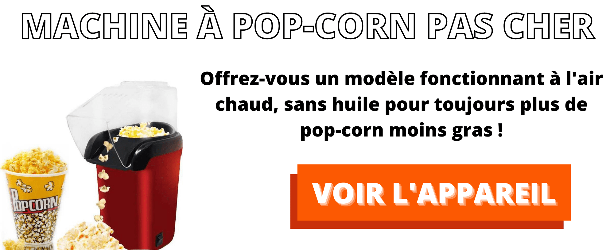 machine a pop-corn pas cher