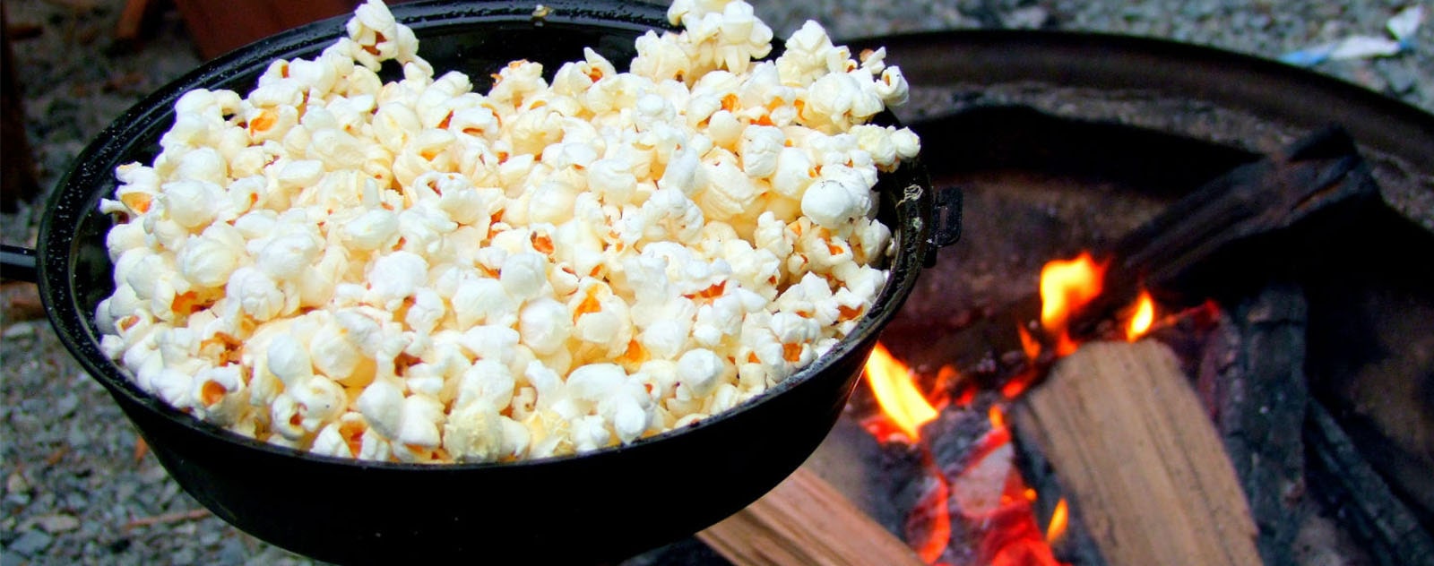 Popcorn feu de camps