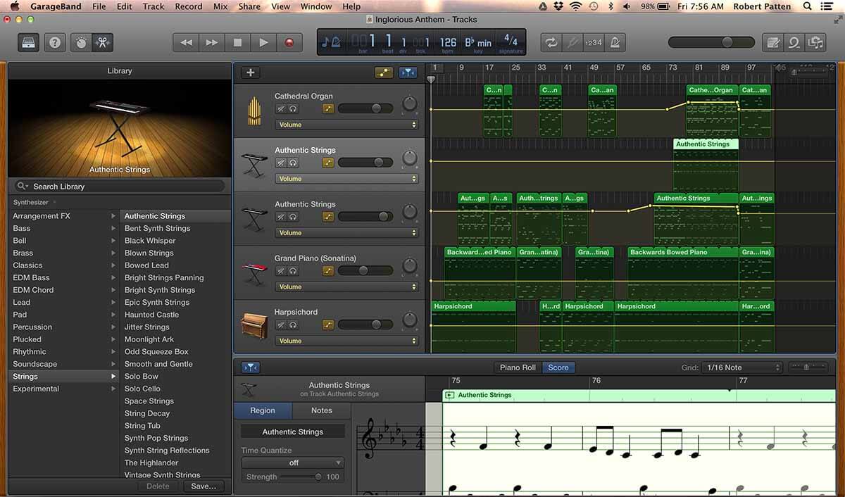 Garageband app for mac - among the best band apps for recording music