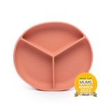 PIPPETA SILICONE SUCTION SECTION PLATE | CORAL PINK
