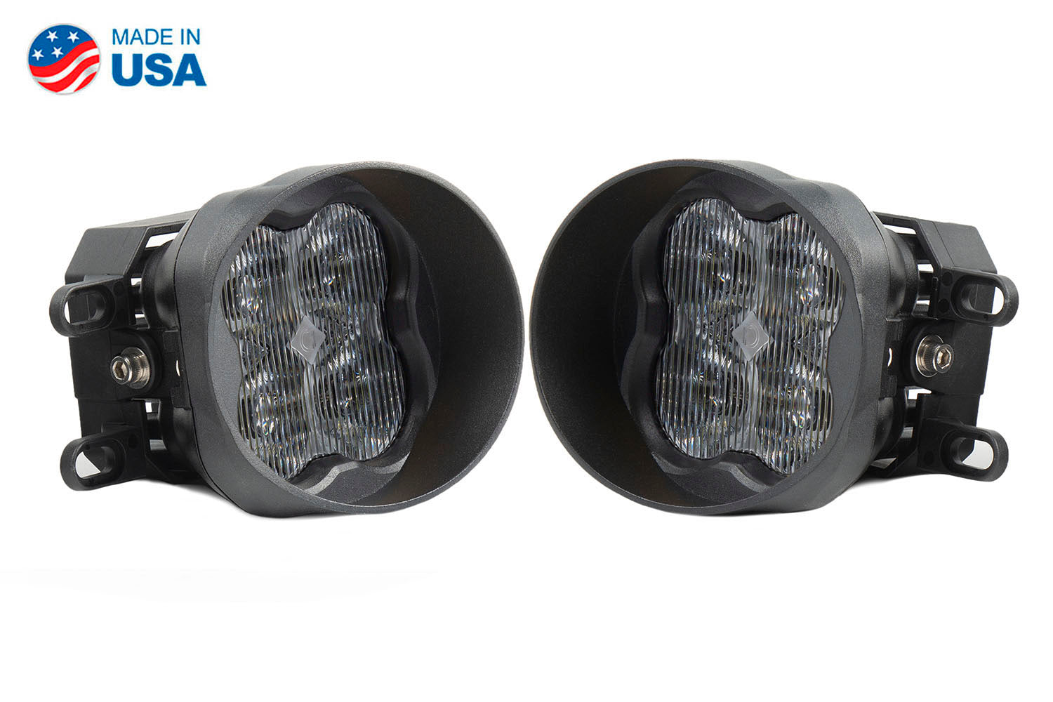 SS3 LED Fog Light Kit for 2012-2015 Toyota Tacoma White SAE/DOT Fog Max Diode Dynamics