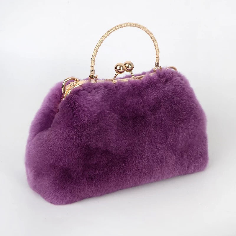 Retro Purple Evening Handbag – LE CHIC LADY