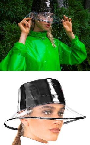 An image of the best rain hat made of high-quality waterproof material