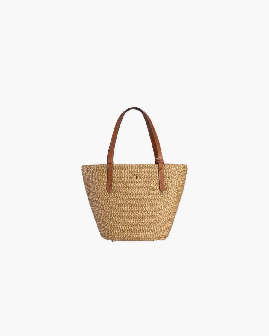 Eureka Squishee® Straw Bag Natural｜ Mid-Size Handbag ｜Eric Javits