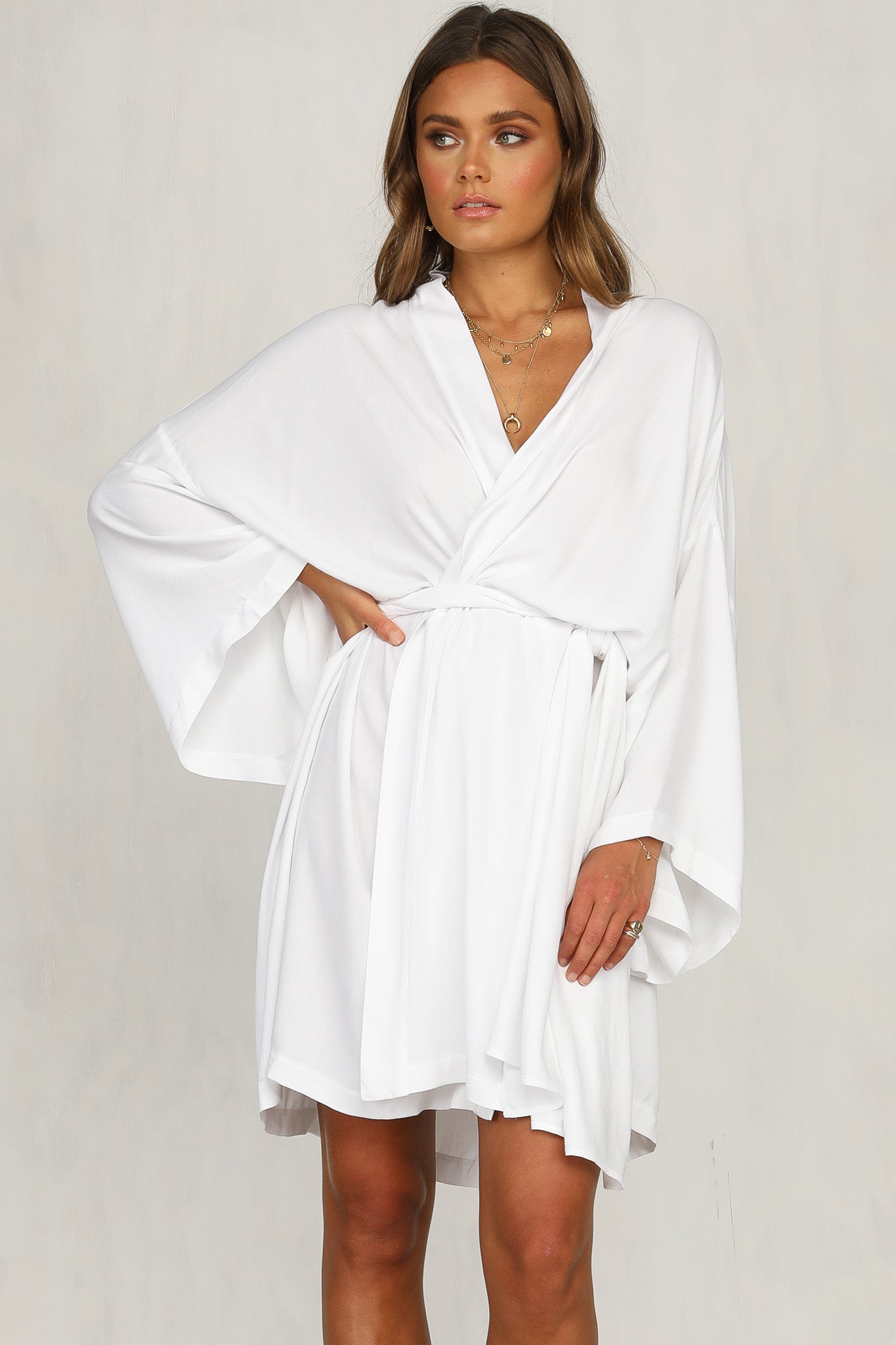 white wrap dress canada