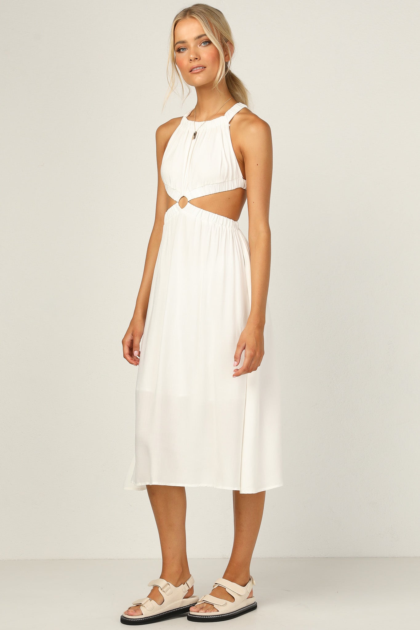 Jordan Dress (White) – Runway Scout