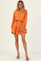 Percival Dress (Orange)