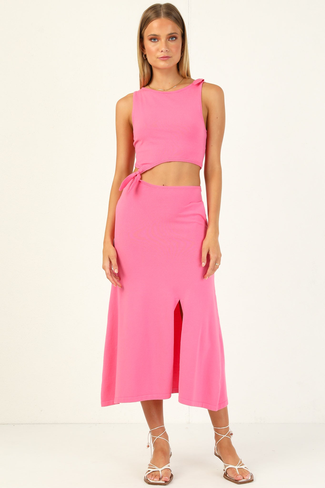 Myra Knit Dress (Pink)