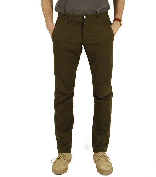 WHILLAS & GUNN - Cruiser Pants in Olive – WG Trunk Co