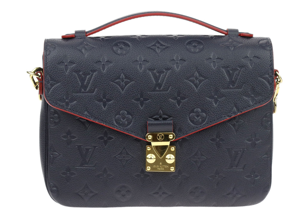 Louis Vuitton M44018 Pochette Metis Crossbody Bag Monogram Empreinte Leather | Jaguar Clubs of ...