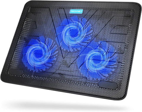 TECKNET Laptop Cooling Pad Adjustable Height Laptop Cooler 