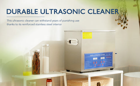 15L Ultrasonic Cleaner with Digital Heater and Timer