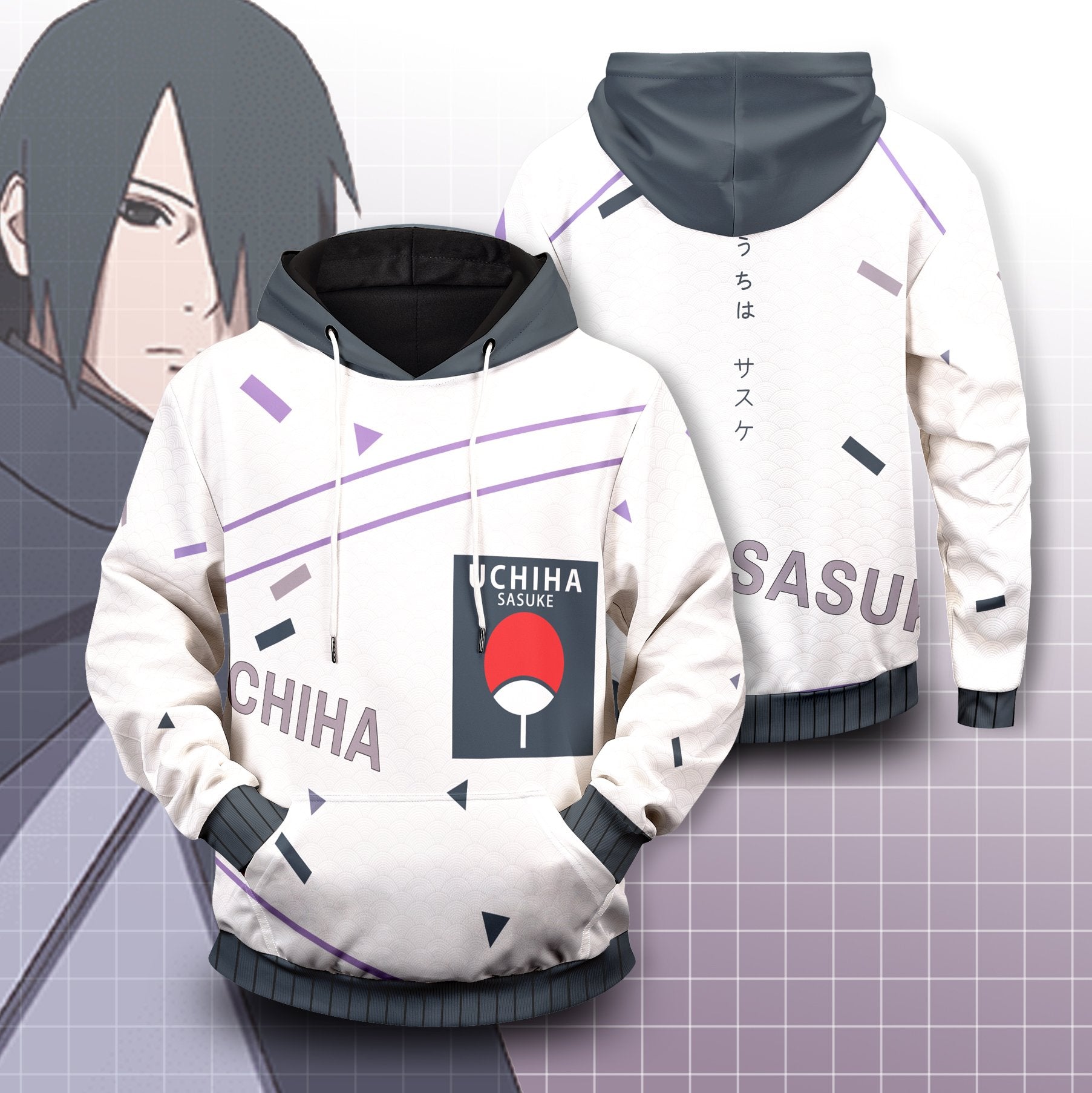 uchiha pullover hoodie