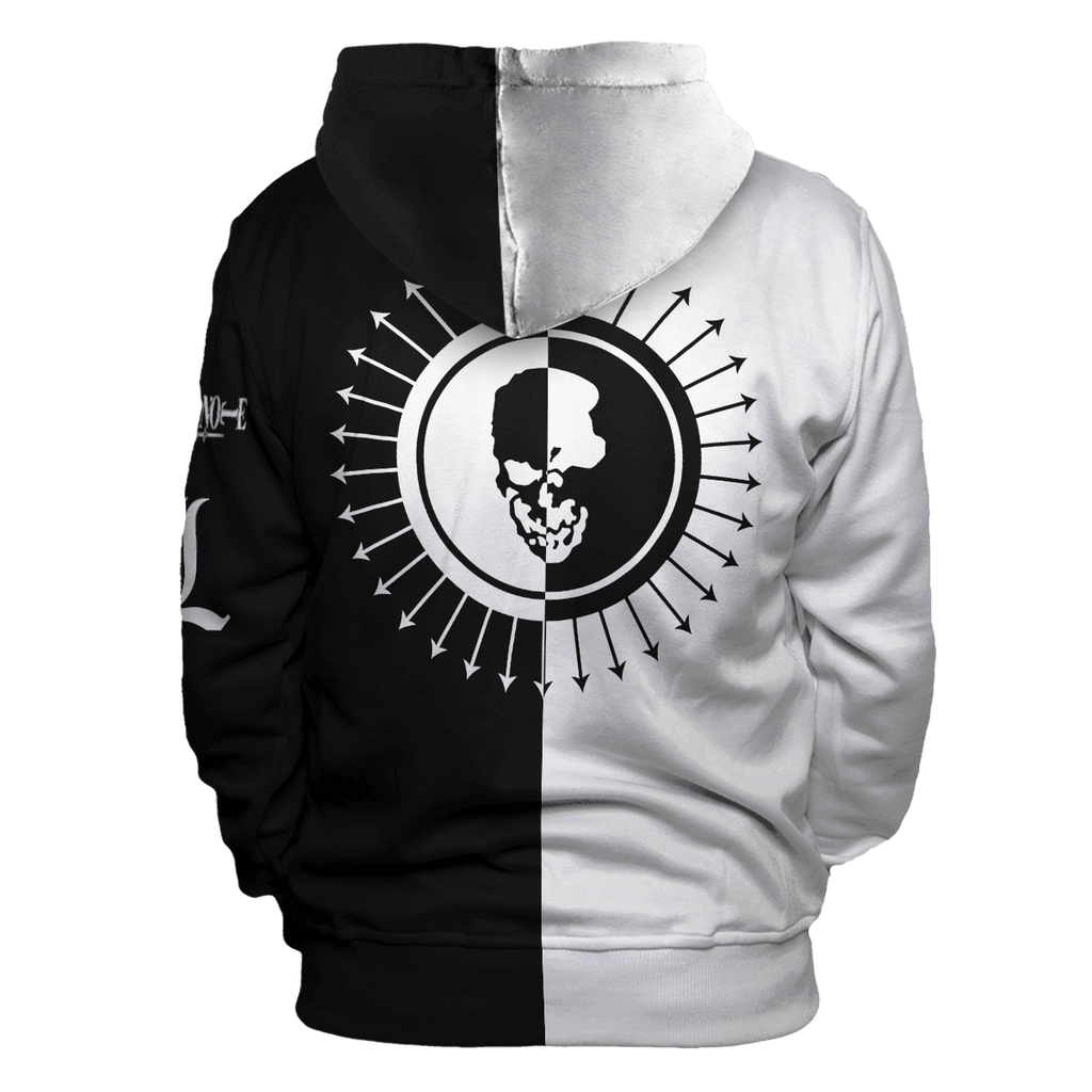 Death Note L Unisex Pullover Hoodie – Fandomaniax-Store