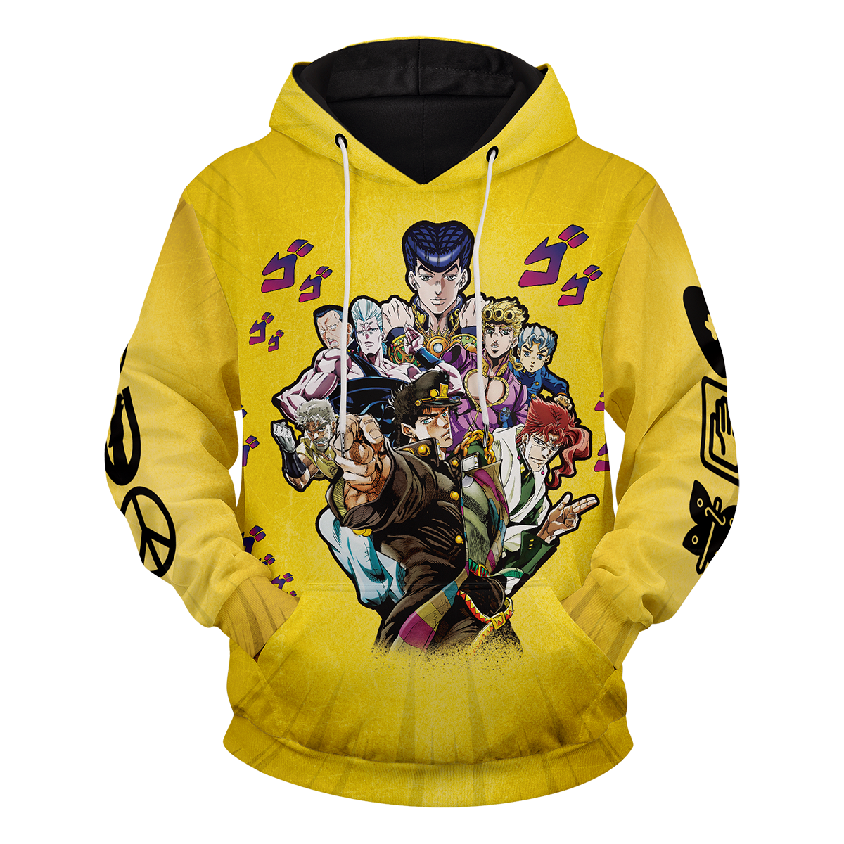 Jojo's Bizarre Adventure Unisex Pullover Hoodie – Fandomaniax-Store