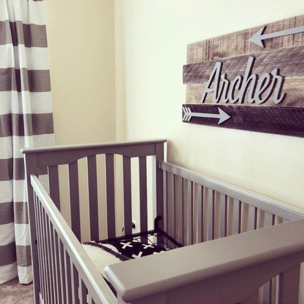 rustic nursery wall decor