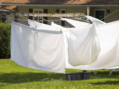 Reduce use of dryer to save on energy consumption and energy bills for a more eco friendly home