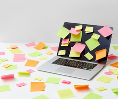 Sticky notes are wasteful as they are used once only before disposal
