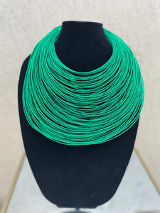 Jahzara Tribal Bib - Emerald