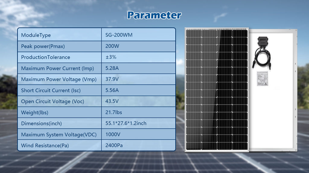 Shop 200 Watt Solar Panels Online