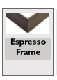 Espresso Canvas Frame