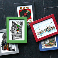 Mini-framed Desk Art by David Crighton