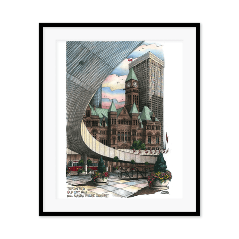 Nathan Phillips Square Toronto Wall Decor