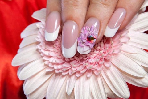 Elegant Nails | Nail art, Gel nails, White tip nails