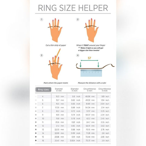 how to measure your ring size