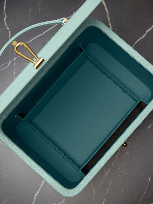 Medium Vanity Case - Sap Green