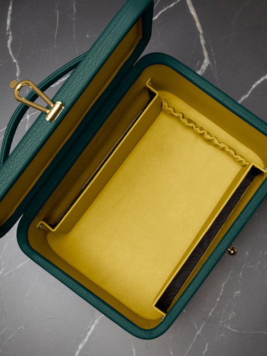 Medium Vanity Case - Marigold Yellow