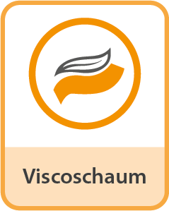 Icon: Sehr hochwertige Visco-Schicht auf der Oberseite.