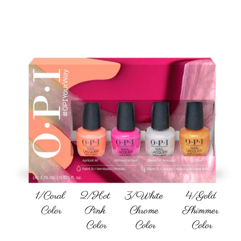 infinite shine opi, opi mini nail polish set