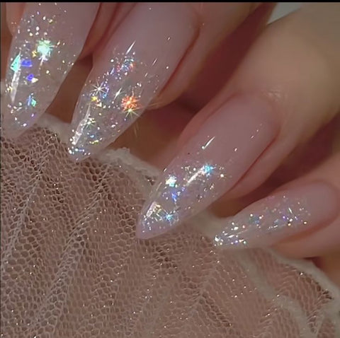 sparkle nails, glitter for nails, nail glitter ombre