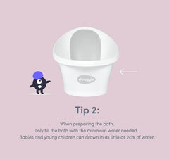 Tips for a safe bath time for baby video screen shot