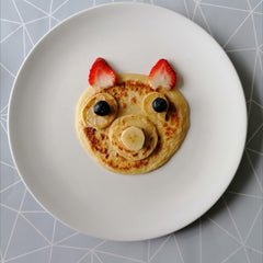 bear pancake art