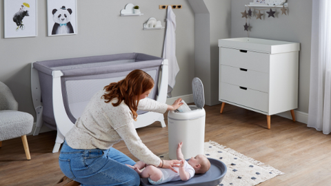 Introducing the Eco-Touch Nappy Bin