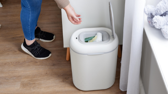 The Shnuggle Eco-Touch Nappy Bin