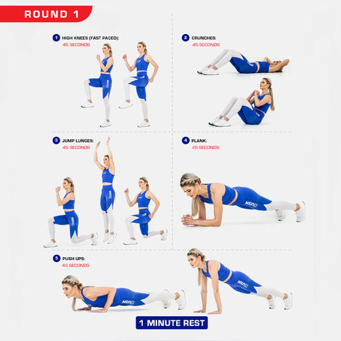 Phase 2 Round 1 - Weight Loss HIIT Workout