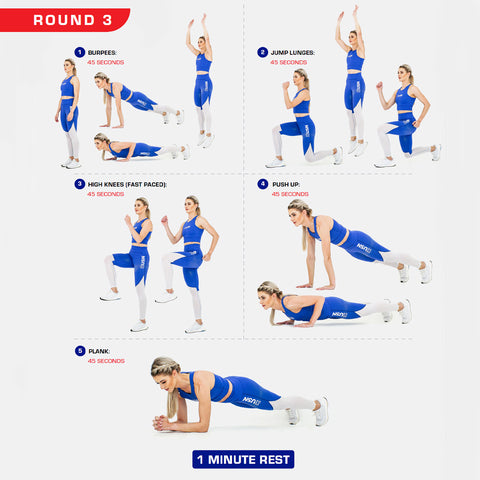 Phase 2 Round 3 - Weight Loss HIIT Workout