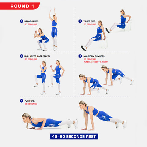 Phase 3 Round 1 - Weight Loss HIIT Workout