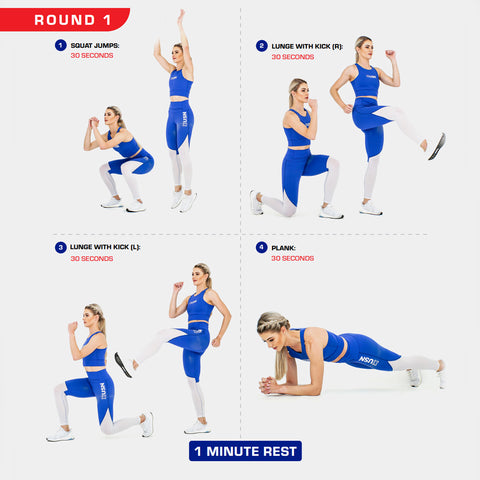 Phase 1 Round 1 - Weight Loss HIIT workout