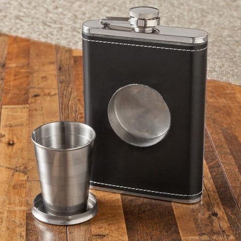 Flask with Shot Glass