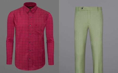 Dark Green Pants with Light Blue Shirt Outfits For Men In Their 20s 40  ideas  outfits  Lookastic