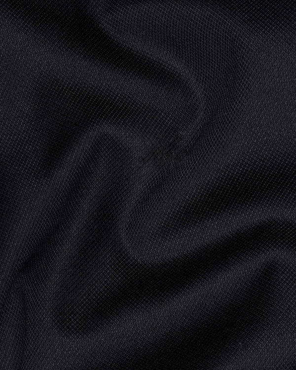 Jade Black Dobby Premium Giza Cotton Shirt 6154-BLK-38, 6154-BLK-H-38 ...