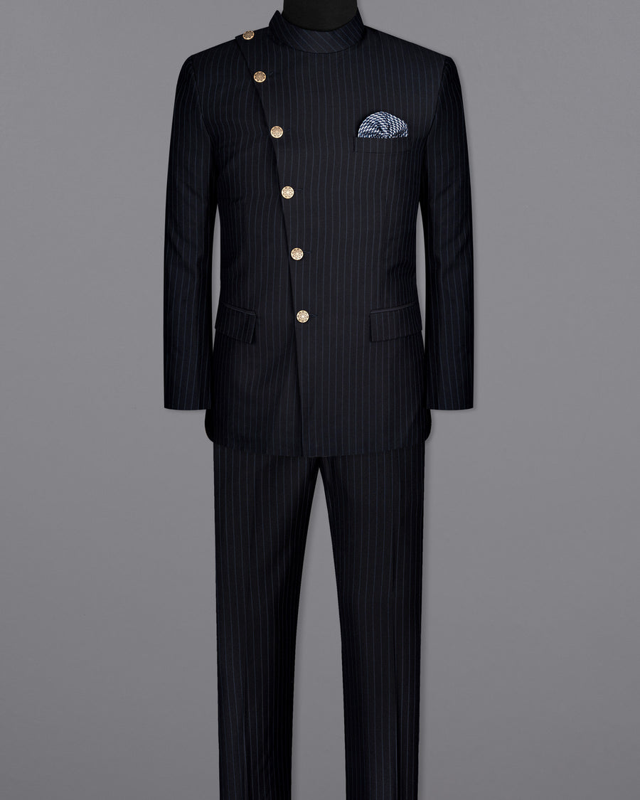 cross button suit